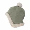Lodger Double-Layer Winter Fleece Hat Elm Sage Green 1-2 Years