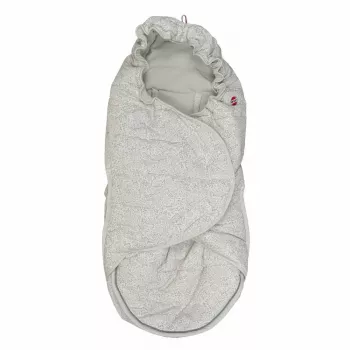 Lodger Bunker Drizzle Waterproof Winter Stroller Footmuff Sleeping Bag Grey Taslon
