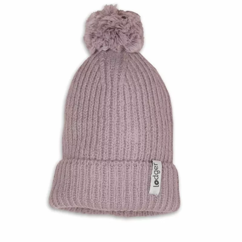 Lodger 100% Merino vilnonė kūdikio kepurė Rožinė 6-12 mėn.