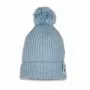 Lodger 100% Merino vilnonė kūdikio kepurė Blue Fogg 6-12 mėn.