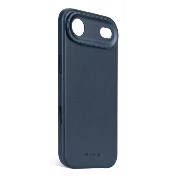 Decoded Leather Backcover, skirta iPhone 17 Air su MagSafe – Navy Shadow