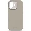 Decoded AntiMicrobial Silicone Back Cover, skirta iPhone 17, MagSafe suderinamas, minkšta taupe spalva