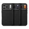 Decoded AntiMicrobial Silicone Back Cover, skirta iPhone 17 Pro su MagSafe (Phantom Black)