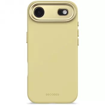 Decoded Antimicrobial Silicone Backcover, skirta Apple iPhone 17 Air - Yuma Yellow