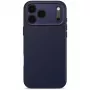 Decoded AntiMicrobial Silicone Backcover, skirta Apple iPhone 17 Pro Max, tamsiai mėlyna