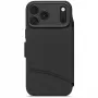 Decoded Silicone Detachable Wallet Case, skirta Apple iPhone 17 Pro Max - juoda