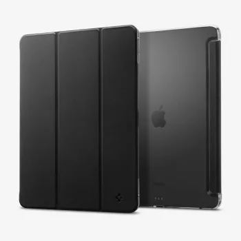 Spigen Liquid Air Folio dėklas, skirtas iPad Pro 13 colių (M4, 2024) - Juodas