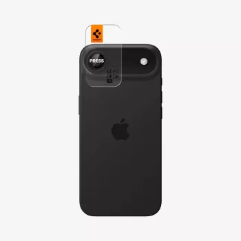Spigen Optik Pro Glas.tR EZ Fit fotoaparato apsauga 2 vnt. rinkinys iPhone Air, juoda, AGL09863