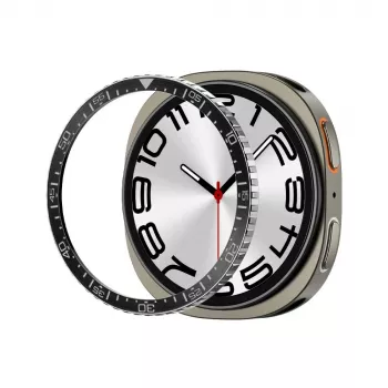 Spigen Bezel Tune apsauginis rėmelis Samsung Galaxy Watch 8 / Watch 9 (44 mm), juodos spalvos (ACS10008)