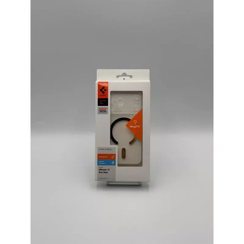 SPIGEN ULTRA HYBRID MAG MAGSAFE IPHONE 17 PRO MAX SKAIDRUS/AUKSINIS