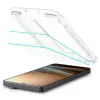 Spigen Glas.TR EZ Fit Pro AC Anti-Reflection grūdinto stiklo ekrano apsauga, skirta Samsung Galaxy S26 Ultra, permatoma – 2 vnt. pakuotė