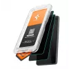 Spigen Glas.TR EZ Fit Pro AC HD grūdinto stiklo ekrano apsauga, skirta Samsung Galaxy S26, 2 vnt. rinkinys, juoda