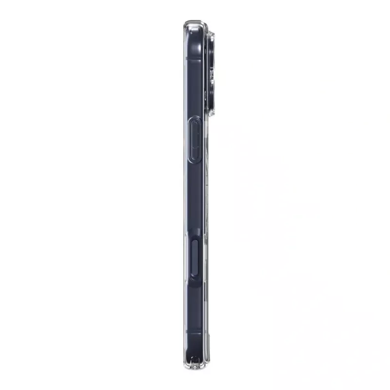 SPIGEN ULTRA HYBRID MAG MAGSAFE IPHONE 17 PRO SKAIDRUS/GILIAI MĖLYNAS