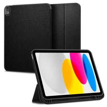 Spigen Urban Fit dėklas, skirtas iPad 10,9 colio 10 kartos (2022) / iPad 11 colio (2025) - juodas