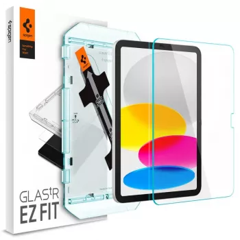 Spigen Glas.tR EZ Fit ekrano apsauga, skirta Apple iPad 10,9 colio (10-osios kartos, 2022) – grūdintas stiklas