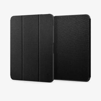 Spigen Urban Fit Folio dėklas, skirtas iPad Air 10.9 (4/5 Gen, 2020-2022) / iPad Air 11 (6/7/8 Gen, 2024-2026), juodas