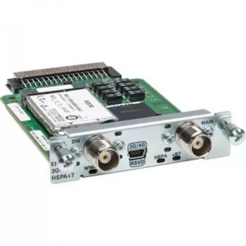 Cisco trečiosios kartos belaidžio WAN patobulinta didelės spartos WAN sąsajos kortelė (EHWIC-3G-HSPA+7)