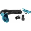 Makita Dust Extraction Attachment Set 1.5 m for DHR400PG2U, DHR400ZKU, HM1213C, HM1214C, HR006GZ, XGT HR006GZ
