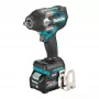Makita TW008GM201 belaidis smūginis veržliaraktis 1/2 colio kvadratinis pavaros velenas 1100 Nm 170 mm 2 baterijos, įkroviklis įtrauktas