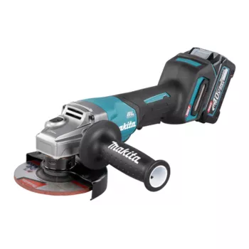 MAKITA GA016GM201 XGT 40V Max belaidis kampinis šlifuoklis 125mm 2x4.0Ah akumuliatoriai