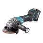 MAKITA GA016GM201 XGT 40V Max belaidis kampinis šlifuoklis 125mm 2x4.0Ah akumuliatoriai