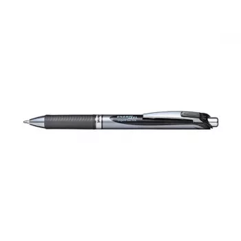 Pentel EnerGel BL80-AX gelinis rašiklis 0,5 mm adatos galiuku, ištraukiamas, juodas rašalas