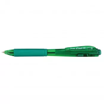 Pentel Superb BX440 Ballpoint Pen Green Ink 0.7mm