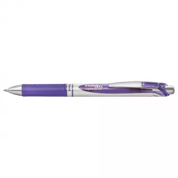 Pentel Energel BL77 įtraukiamas gelinis rašiklis - violetinis - 0,7 mm - vandens pagrindo rašalas