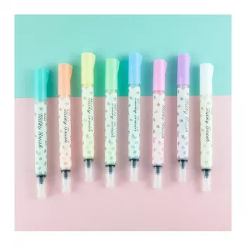 Pentel Milky Brush Mint šepetinis rašiklis