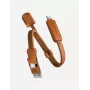 ENERGEA Sheath Key 2-in-1 USB-C į USB-C/USB-A laidas 15cm Oranžinė