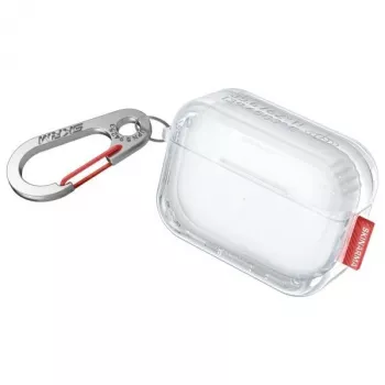 SKINARMA Saido apsauginis dėklas, skirtas Apple AirPods Pro 2 kartos, permatomas