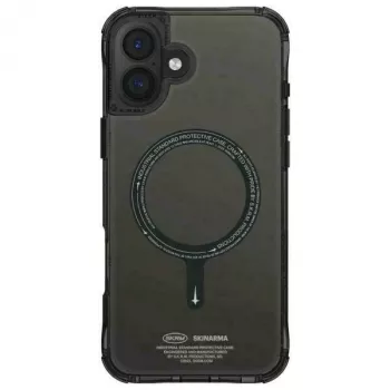 SKINARMA Saido Magnetinis Dėklas, skirtas Apple iPhone 16 Plus 6,7 colio, Juodas