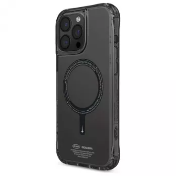 Skinarma Saido Dėklas, skirtas iPhone 16 Pro 6,3 colio, magnetinis įkrovimas, juodas