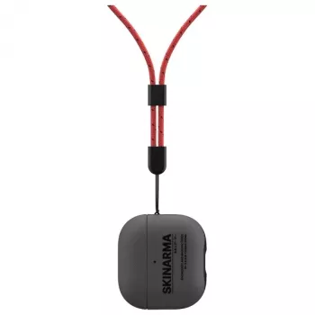 Skinarma Spunk dėklas, skirtas AirPods 4, Pewter Green