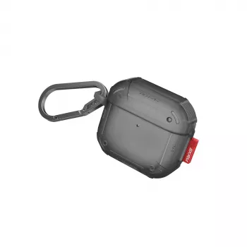 SKINARMA Mecha CE Dėklas, skirtas AirPods 4 - Dūminis