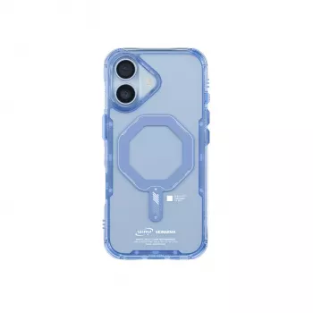 SKINARMA Saido Magnetinis Įkrovimo Dėklas, skirtas Apple iPhone 17 - Mėlyna