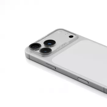 Skinarma Magma Full Matte Camera Lens Protector, skirtas iPhone 17 Pro – pilka