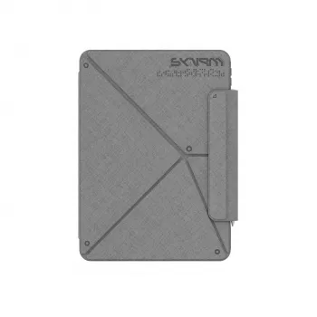 Skinarma Trilon dėklas, skirtas iPad Air 11 (M2, 2024) / iPad Air 11 (M4, 2026), pilkas