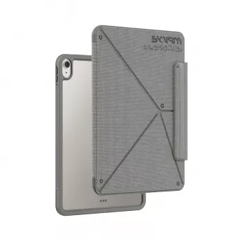 Skinarma Trilon dėklas, skirtas iPad Air 11 (M2, 2024) / iPad Air 11 (M4, 2026), pilkas