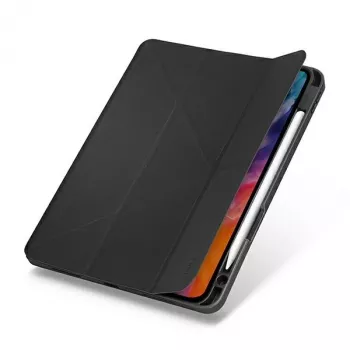 UNIQ Transforma Rigor Folio Case, skirtas iPad Air 10,9 colio (4-osios/5-osios kartos) - anglies pilka su antimikrobine danga