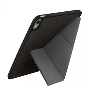 UNIQ Transforma Rigor Folio Case, skirtas iPad Air 10,9 colio (4-osios/5-osios kartos) - anglies pilka su antimikrobine danga