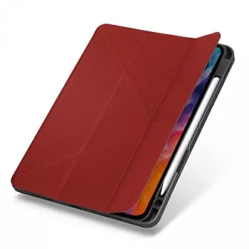 UNIQ Transforma Rigor Dėklas, skirtas iPad Air 10,9 colio (2020/2022) - Koralų raudona, antimikrobinis