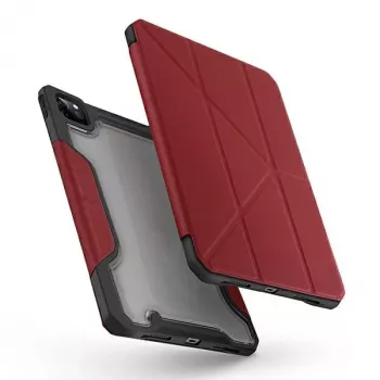 UNIQ Trexa Dėklas, skirtas iPad Pro 11 colių 2021/2020 ir iPad Air 10,9 colių 2022/2020, antimikrobinis, raudonas