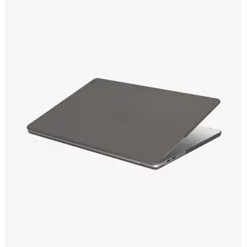 UNIQ Claro Hard Shell Case, skirtas MacBook Pro 14 colių M1/M2/M3/M4/M5 (2021-2026) - Smoke Matt Grey