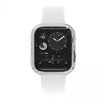 UNIQ Nautic Case, skirtas Apple Watch Series 7/8/9 41mm, skaidrus/balandžio spalvos