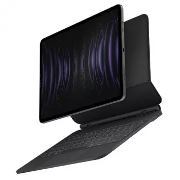 UNIQ Venno Magnetinis išmanusis klaviatūros dėklas, skirtas iPad Pro 11 (2022/2021) ir iPad Air 10.9 (2022/2020) - Juodas kaip juodmedis
