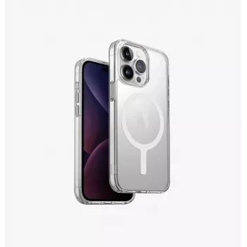 UNIQ LifePro Xtreme Dėklas, skirtas iPhone 15 Pro 6,1 colio, Magclick įkrovimui, matinis skaidrus