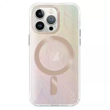 UNIQ Coehl Willow iPhone 15 Pro Max 6.7 colio magnetinis dėklas Opalas/iridescinis