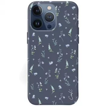 UNIQ Coehl Prairie dėklas, skirtas Apple iPhone 15 Pro Max 6,7 colio, tamsiai mėlyna / levandų mėlyna
