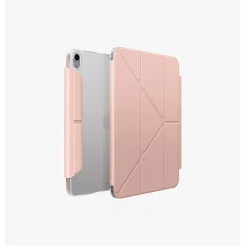 UNIQ Camden Click Folio Case, skirtas iPad Air 13 colių (M2 2024 / M3 2025 / M4 2026) - Blush Pink